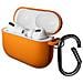 Custodia Airpods Pro 3 In Silicone Arancione Puro - Foto miniatura 2
