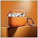 Custodia Airpods Pro 3 In Silicone Arancione Puro - Foto miniatura 5