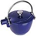 Bollitore La Cocotte 1,15 l color blu scuro in ghisa - Foto miniatura 3