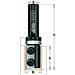 Fresa X Forare/rifilare C/colt. Hw Z2 S=8 D=16x35x80 Dx 656.160.11 - Foto miniatura 1