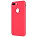 Cover Iphone 7 Plus / 8 Plus Soft Touch Silicone Gel Morbido - Rossa - Foto miniatura 3