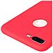Cover Iphone 7 Plus / 8 Plus Soft Touch Silicone Gel Morbido - Rossa - Foto miniatura 7