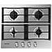Piano Cottura NA64H3010AS / T1 a Gas 4 Fuochi Gas Colore Acciaio Inox - Foto miniatura 1