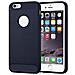 Cadorabo Custodia Compatibile Con Apple Iphone 6 Plus / Iphone 6s Plus In Brushed Blu - Coperchio Protettivo In Silicone Tpu Flessibile In Look Acciaio Inossidabile-fibra Di Carbonio - Foto miniatura 1