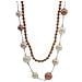 Gioielleria Qcrnterramult. Collana, Colore Rosa Beige. Donna. - In ordine - Foto miniatura 4