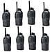 Kit Di 8 Stazioni Radio Portatili Pmr R40 Pro Batterie, Caricabatterie E Auricolari Inclusi - Foto miniatura 2