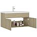 Mobile con Lavabo Integrato Rovere Sonoma in Legno Multistrato - Foto miniatura 3