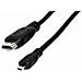 HDMI - micro HDMI, 1.5 m, M - M, Nero - Foto miniatura 3