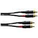 CFU 6 CC, 2x Cinch, 2x Cinch, Maschio / maschio, Nero, 6m - Foto miniatura 1