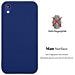 Custodia Compatibile Con Honor 8s / Y5 2019 / Huawei Enjoy Play 8 In Candy Blu Scuro - Coperchio Protettivo In Silicone Tpu Flessibile - Foto miniatura 3