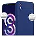 Custodia Compatibile Con Honor 8s / Y5 2019 / Huawei Enjoy Play 8 In Candy Blu Scuro - Coperchio Protettivo In Silicone Tpu Flessibile - Foto miniatura 6