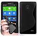 Custodia Compatibile Con Nokia Lumia X In Nero Ossido - Coperchio Protettivo In Silicone Tpu Flessibile - Foto miniatura 1
