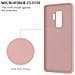 Custodia Compatibile Con Samsung Galaxy S9 Plus In Liquid Rosa - Coperchio Protettivo In Silicone Tpu Flessibile Con Anello - Foto miniatura 5