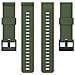 Bracciale Suunto 7/9/9 Baro / D5 In Silicone Verde Militare - Foto miniatura 4