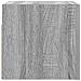 Armadietti Tv Montati A Parete 4 Pz Grigio Sonoma 30,5x30x30 Cm - Foto miniatura 8