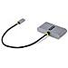 StarTech.com Hub USB-C a 4 porte con 100W Power Delivery Pass-Through - Adattatore USB C a 2x USB-A + 2x USB-C - USB 3.0 5Gbps - Cavo lungo 30cm - Hub multiporta USB Type-C a USB-A/C portatile - Foto miniatura 2