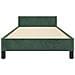Giroletto senza Materasso Verde Scuro 90x190 cm in Velluto - Foto miniatura 6