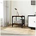 Mobile Tv Rovere Marrone 40x33x41cm Legno Multistrato E Acciaio - Foto miniatura 1