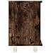 Armadietto Bagno Rovere Fumo 60x32x53,5 Cm In Legno Multistrato - Foto miniatura 6