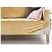 Copridivano Elasticizzato Effetto Velluto Modello Morbidissimo Colore Oro Poltrona Oro - Foto miniatura 2