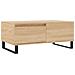 Tavolino Salotto Rovere Sonoma 90x50x36,5 Cm Legno Multistrato - Foto miniatura 2