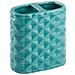 Set Da 4 Accessori Per Il Bagno Guatire Ceramica Turchese - Foto miniatura 3