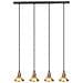 Lampadario Castaly Metallo Ottone - Foto miniatura 7