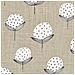 Set Di 2 Cuscini Psilotales Cotone 45 X 45 Cm Beige Trama Floreale - Foto miniatura 4
