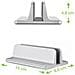 Supporto Verticale Per Notebook In Alluminio - Foto miniatura 2