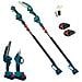 Trade Shop - Kit Per Potatura Professionale Mini Motosega + Forbice Cesoia + Asta Telescopica - Foto miniatura 1