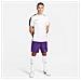 Pantaloncini Dri-Fit Park 3 Bv6855-547 Uomo Taglia Xl Colore Viola - Foto miniatura 5