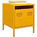 Comodini 2 Pz Giallo Senape 35x39x43,5 Cm In Acciaio - Foto miniatura 4