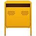 Comodini 2 Pz Giallo Senape 35x39x43,5 Cm In Acciaio - Foto miniatura 5