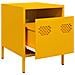 Comodini 2 Pz Giallo Senape 35x39x43,5 Cm In Acciaio - Foto miniatura 7