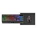 MCP124 tastiera Mouse incluso USB QWERTY Spagnolo Nero - Foto miniatura 2