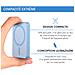 Powerbank Magsafe 5000mah Mini Formato 15w Usb-c, Blu - Foto miniatura 4