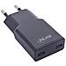 Caricatore di alimentazione USB Dual USB-C, PD, PPS, 30W, nero - Foto miniatura 1