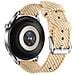Cinturino Per Orologio A Sgancio Rapido In Nylon Canvas Da 22 Mm Per Huawei Watch 3/4 Gt3 Beige - Foto miniatura 1