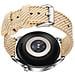 Cinturino Per Orologio A Sgancio Rapido In Nylon Canvas Da 22 Mm Per Huawei Watch 3/4 Gt3 Beige - Foto miniatura 3