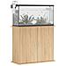 Supporto Acquario 81x36x73cm in Legno Multistrato Rovere Sonoma - Foto miniatura 3