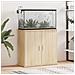 Supporto Acquario 81x36x73cm in Legno Multistrato Rovere Sonoma - Foto miniatura 2