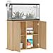Supporto Acquario 81x36x73cm in Legno Multistrato Rovere Sonoma - Foto miniatura 4