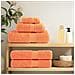 Asciugamani Solund 4 Pz Arancione 100x200 Cm 600 G /m² - Foto miniatura 3
