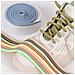 6 Paia Di Lacci Per Scarpe - Set Multicolore Per Scarpe Da Ginnastica E Stivali  L - Foto miniatura 4