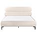 Letto Bouclé Lessay 180 X 200 Cm Bianco Sporco - Foto miniatura 5