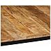 Tavolo da Pranzo 140x70x75 cm in Legno Massello di Mango Grezzo - Foto miniatura 6