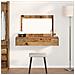 Tavolo da Toeletta Appeso - Legno Vintage - 100x40x70 cm - Foto miniatura 2