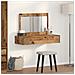Tavolo da Toeletta Appeso - Legno Vintage - 100x40x70 cm - Foto miniatura 4