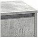 Armadio da Notte con cassetto Grigio cemento 71 x 34.5 x 75 cm - Foto miniatura 8