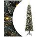 Albero di Natale artificiale con 300 LED Verde 210 cm - Foto miniatura 1